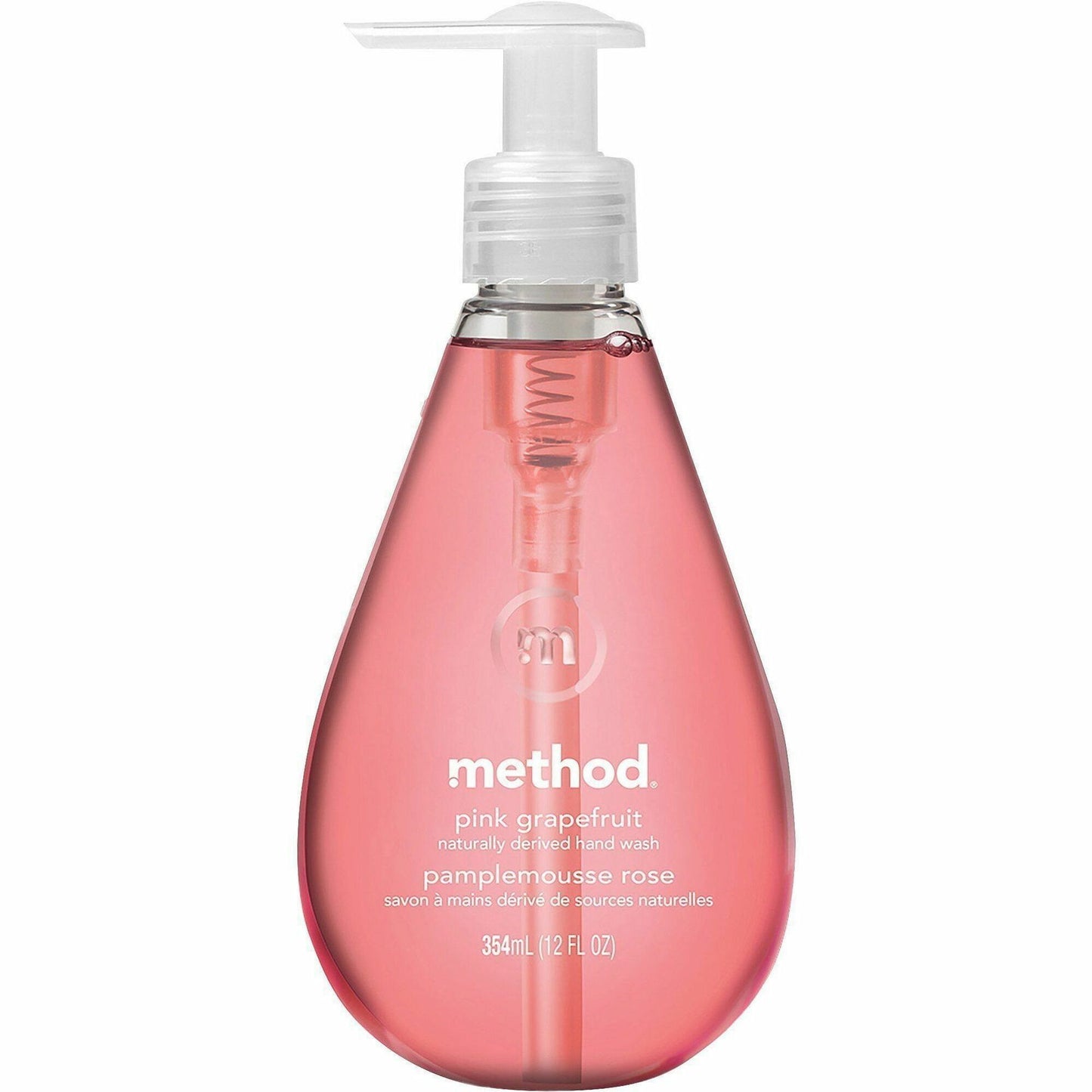 Method Gel Hand Wash, Pink Grapefruit Scent, 12 fl oz (MTH327750EA)