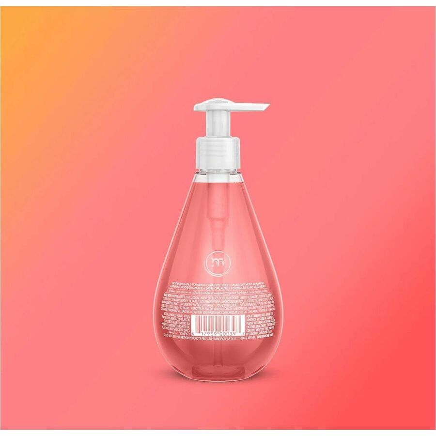 Method Gel Hand Wash, Pink Grapefruit Scent, 12 fl oz (MTH327750EA)