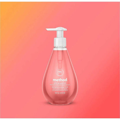 Method Gel Hand Wash, Pink Grapefruit Scent, 12 fl oz (MTH327750EA)