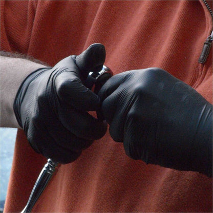 Gloveworks Powder-Free Industrial RDT Nitrile Gloves, XLarge, 100/Box (AMXGWBN48100)