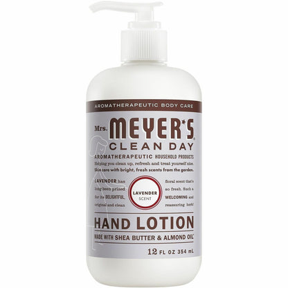 Mrs. Meyer's Clean Day Lavender Lotion, Lotion, 12 fl oz, Lavender (SJN686640)