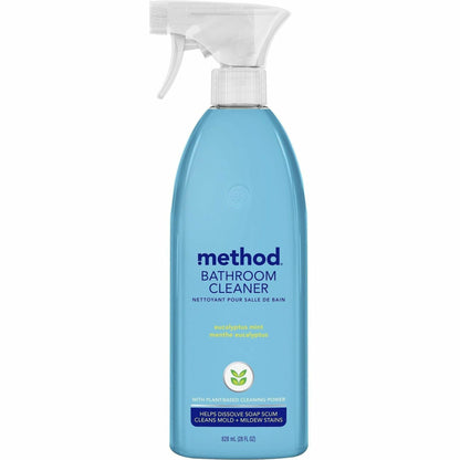 Method Bathroom Cleaner Spray, 28 fl oz (0.9 quart), Eucalyptus Mint, Citron, Lime Scent (MTH369376EA)