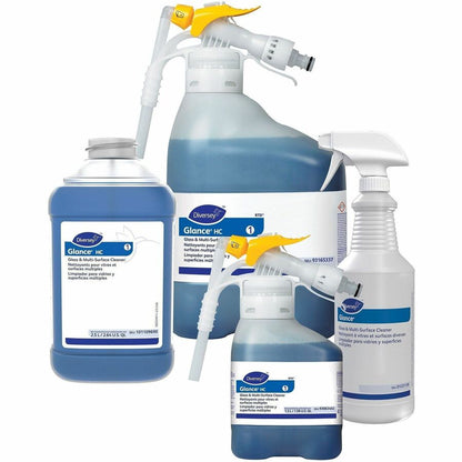 Diversey Care Glance Glass & Multi-Surface Cleaner, 84.5 fl oz, 2/Carton (DVO101109690CT)