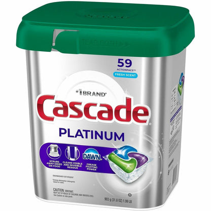 Cascade Platinum ActionPacs, 59/Tub (PGC15681EA)