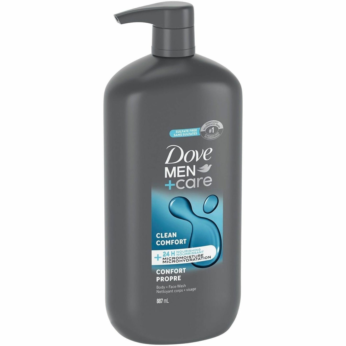 Dove Men+Care Clean Comfort 2-in-1, Cedarwood, Lemon Scent, 30 fl oz (UNI02061)