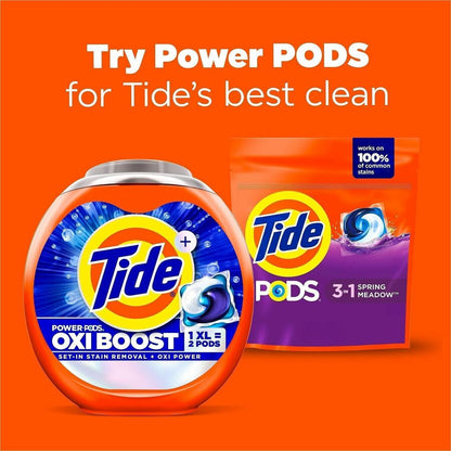 Tide PODS Laundry Detergent Pacs,- Spring Meadow Scent, 31/Bag (PGC93123)