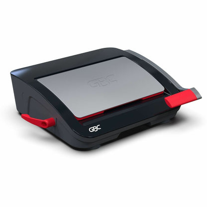 GBC CB20 CombBind Manual Punch & Bind Machine, 5.4" x 19.4" x 16.9", Black, Red, 330 Sheet(s) Bind, 20 Punch (GBC200025)