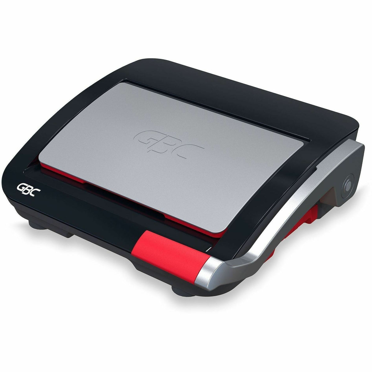 GBC CB20 CombBind Manual Punch & Bind Machine, 5.4" x 19.4" x 16.9", Black, Red, 330 Sheet(s) Bind, 20 Punch (GBC200025)