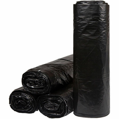 Inteplast Draw-Tuff Draw Tape Can Liners, 32 gal Capacity, 38" x 33" x 0.80 mil (IBSDT32GALK)