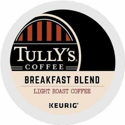 Tully's Breakfast Blend Coffee K-Cups, 96/Carton (GMT192719CT)