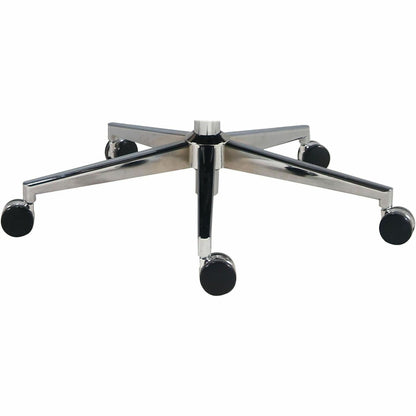 Lorell Fuerte Executive High-Back Chair with Adjustable Arms, High Back, Black (LLR63300)