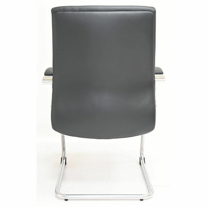 Lorell Pike Executive Guest Chair, Low Back, Cantilever Base, Black (LLR63312)