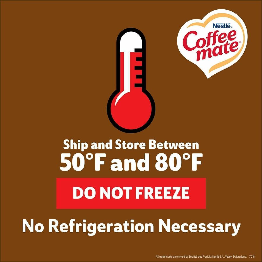 Coffee mate Liquid Pump Flavored Creamer, 50.72 fl oz (1.50 L), Snickers, Chocolate, Nut, Caramel Flavor, 300 Serving, 2/Carton (NES97955CT)