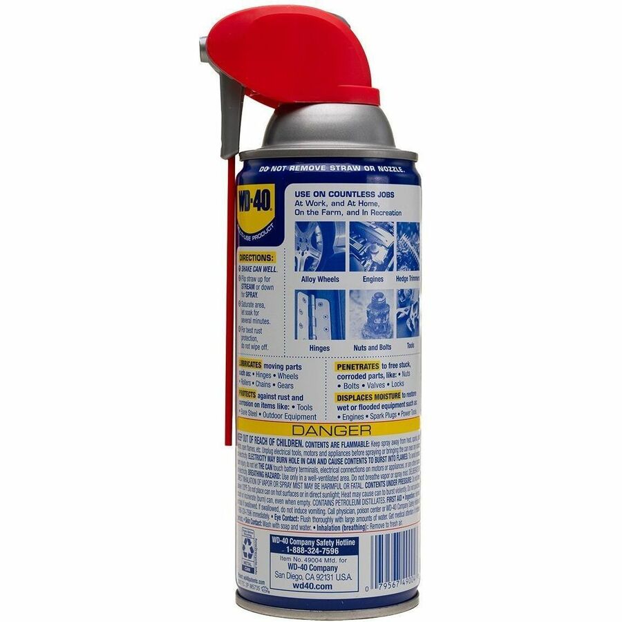 WD-40 Multi-use Lubricant, 11 fl oz, 12/Carton (WDF490040CT)
