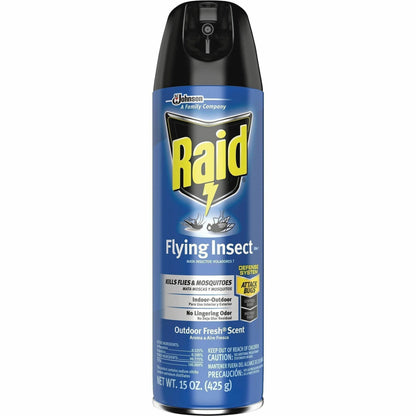 Raid Flying Insect Spray, 15 fl oz (SJN379008EA)