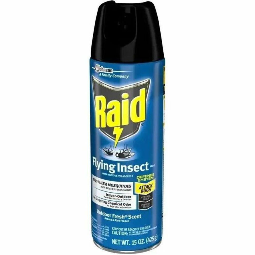 Raid Flying Insect Spray, 15 fl oz (SJN379008EA)
