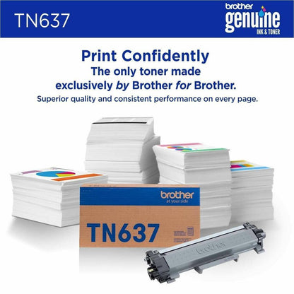Brother TN637C Original Ultra High Yield Laser Toner Cartridge, Cyan, 10,000 pages (BRTTN637C)