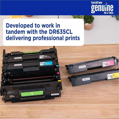 Brother TN637Y Original Ultra High Yield Laser Toner Cartridge, Yellow, 10,000 pages (BRTTN637Y)