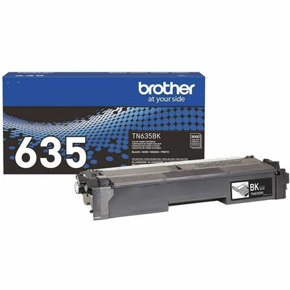 Brother TN635BK Original Standard Yield Laser Toner Cartridge, 3000 Pages, Black (BRTTN635BK)
