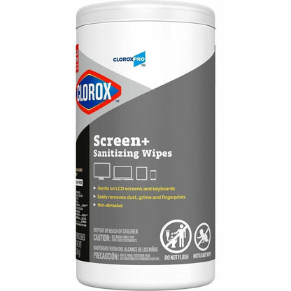 CloroxPro Screen+ Sanitizing Wipes (CLO60724EA)