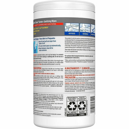 CloroxPro Screen+ Sanitizing Wipes (CLO60724EA)