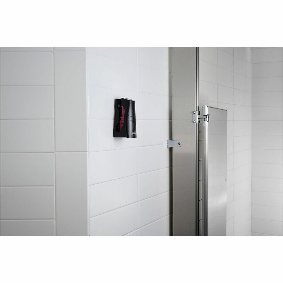 Fresh Products Eco-Air Dispenser, 30 Day Refill Life, Wall, 12/Carton, Black (FRSEACABBLKCT)