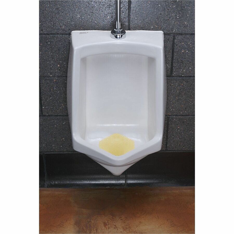 Fresh Products Wave 3D Urinal Screen, Lasts up to 30 Days, 10/Box, 6 Boxex/Carton, Citrus (FRS3WDS60CITCT)