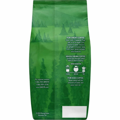Green Mountain Coffee Roasters Whole Bean Breakfast Blend Whole Bean Coffee, Light, Sweet, Nutty, Kosher (GMT7567)