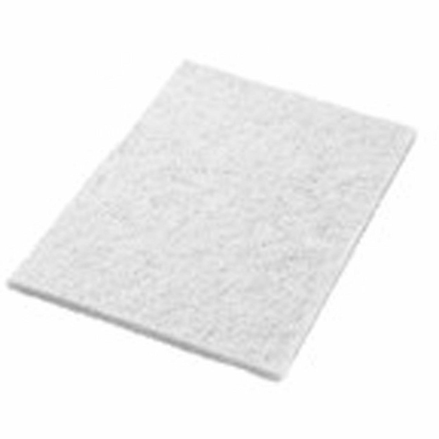 TASKI Twister Diamond Floor Pads, 14" x 20", Cleaning, Polishing, Floor, Stone Floor, White, 2/Pack (DVODD211987)