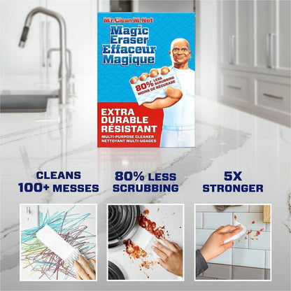 Mr. Clean XtraDurable MagicErasers, 7/Box, Blue (PGC00917)