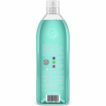 Method Waterfall Foaming Hand Wash Refill, Waterfall Scent, 28 fl oz, 4/Carton (MTH377968CT)