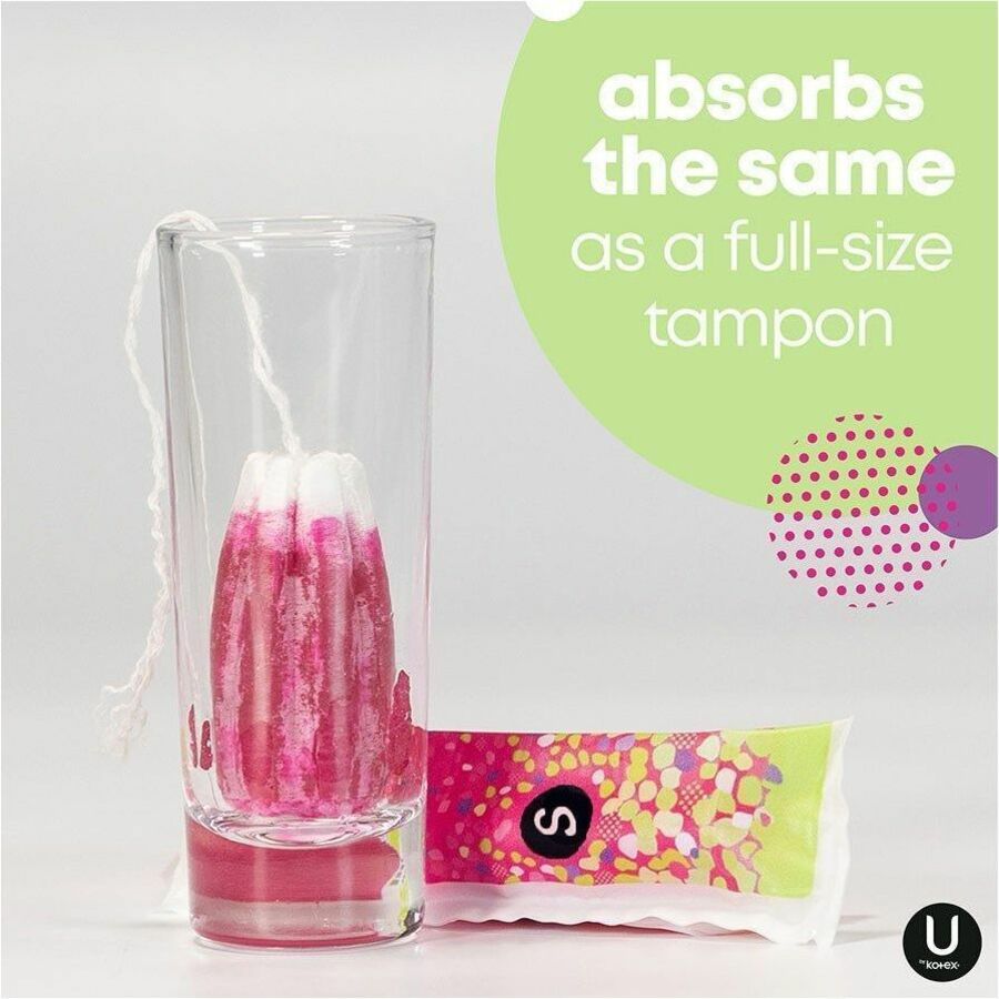 Kimberly-Clark Click Compact Tampons, 32/Box, 6/Carton (KCC51584CT)