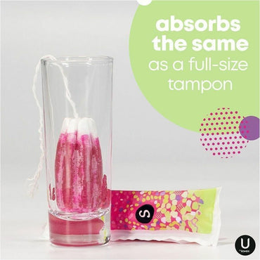 Kimberly-Clark Click Compact Tampons, 32/Box, 6/Carton (KCC51584CT)