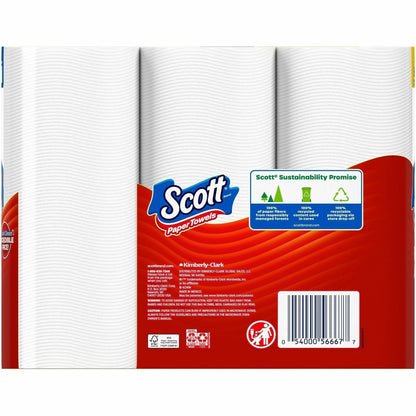 Scott Choose-A-Sheet Paper Towels, 108 Sheets/Roll, 6/Pack, 4/Carton (KCC56668CT)