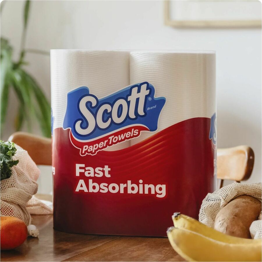 Scott Choose-A-Sheet Paper Towels, 108 Sheets/Roll, 6/Pack, 4/Carton (KCC56668CT)
