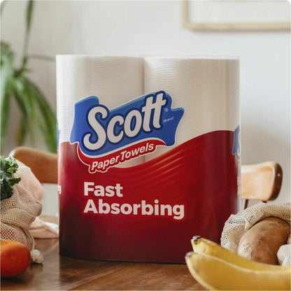 Scott Choose-A-Sheet Paper Towels, 108 Sheets/Roll, 6/Pack, 4/Carton (KCC56668CT)