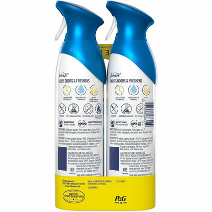 Febreze Air Effects Air Freshener, Spray, 8.8 fl oz, Ocean, Odor Neutralizer, 2/Pack (PGC17345PK)