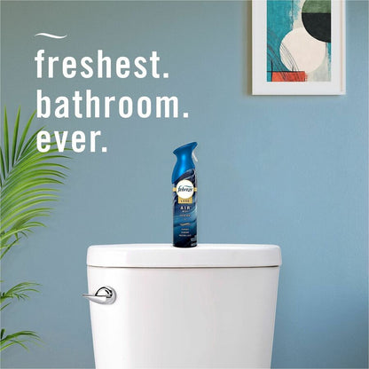 Febreze Air Effects Air Freshener, Spray, 8.8 fl oz, Ocean, Odor Neutralizer, 2/Pack (PGC17345PK)