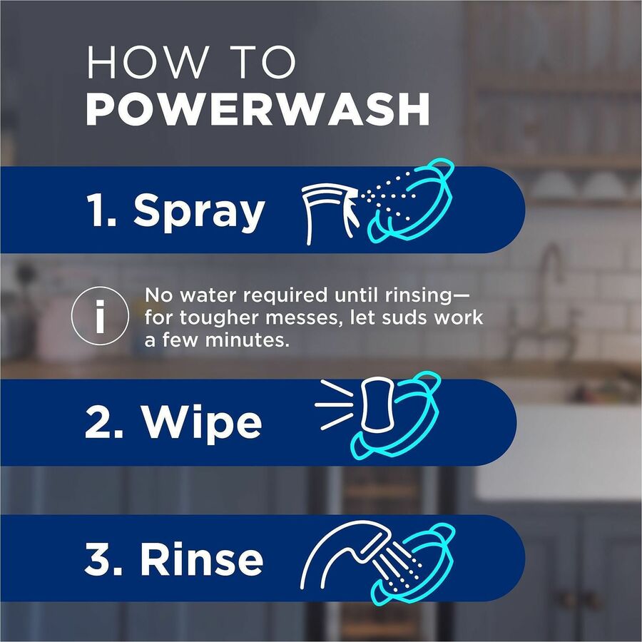 Dawn Powerwash Dish Spray, 16 fl oz, Fresh Clean Scent, 6/Carton (PGC52366CT)