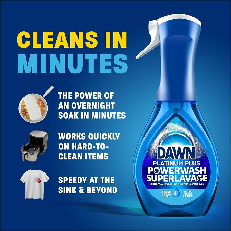 Dawn Powerwash Dish Spray, 16 fl oz, Fresh Clean Scent, 6/Carton (PGC52366CT)