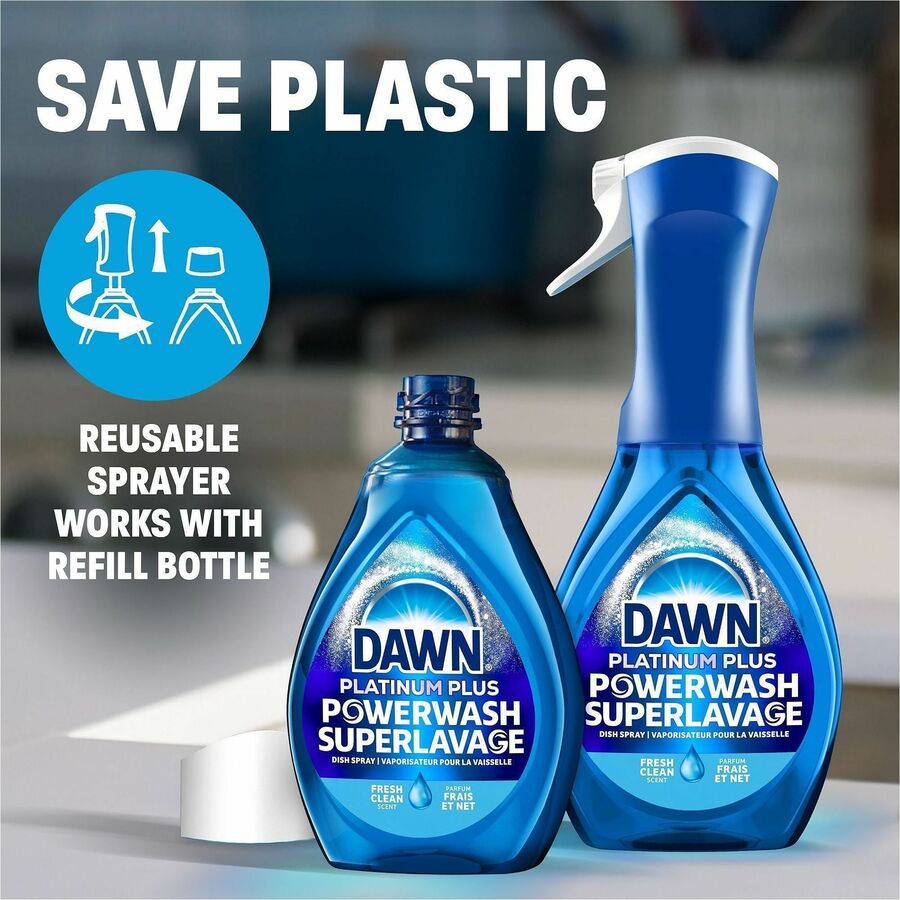 Dawn Powerwash Dish Spray, 16 fl oz, Fresh Clean Scent, 6/Carton (PGC52366CT)