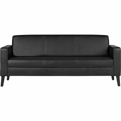 Lorell Clarke Series Sofa with Antimicrobial Upholstery and Power, 77.3" x 29.8" x 31" Overall Dimension (LLR86950)