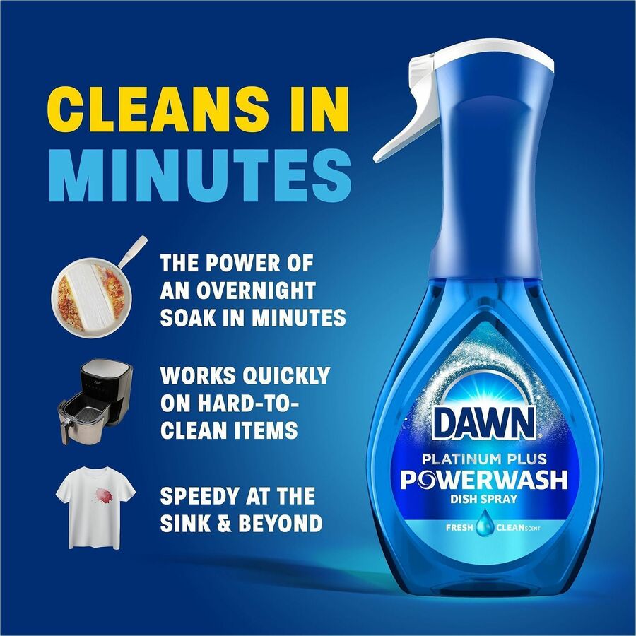 Dawn Powerwash Dish Spray, 16 fl oz, Fresh Clean Scent, 6/Carton (PGC52364CT)