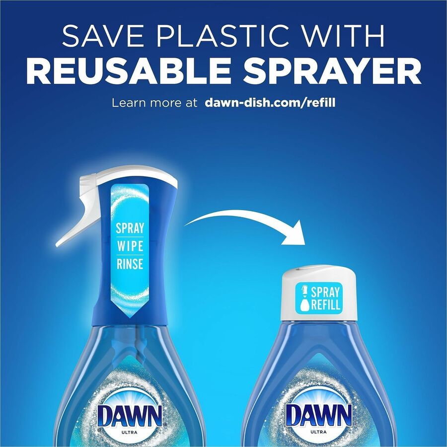Dawn Powerwash Dish Spray, 16 fl oz, Fresh Clean Scent, 6/Carton (PGC52364CT)