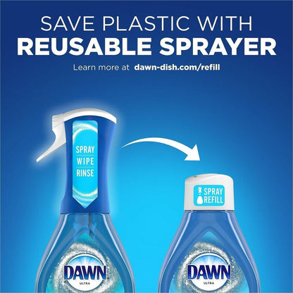 Dawn Powerwash Dish Spray, 16 fl oz, Fresh Clean Scent, 6/Carton (PGC52364CT)