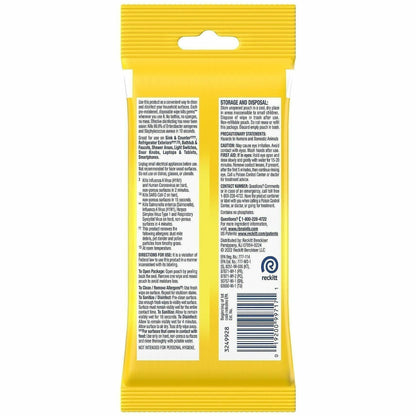 Lysol Disinfecting Wipes, Lemon, Lime Blossom Scent, 15/Pack (RAC99799PK)