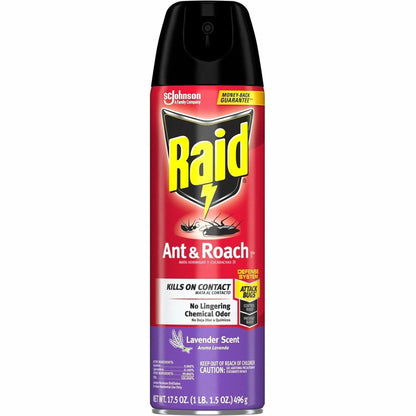 Raid Ant & Roach Killer Spray, 17.50 fl oz, 12/Carton (SJN386221CT)
