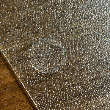 Floortex Unomat Chair Mat, 60" x 48" x 0.650" Thickness, Clear, Rectangular, Polyester, Polymer (FLRNRCMFLPD0002)