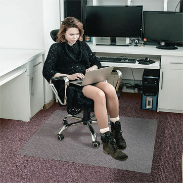 Floortex Cleartex Evolutionmat Chair Mat, Clear, Carpet, Hard Floor, Floor, Rectangular, Plastic, Polymer (FLRNRCMFLPD0001)