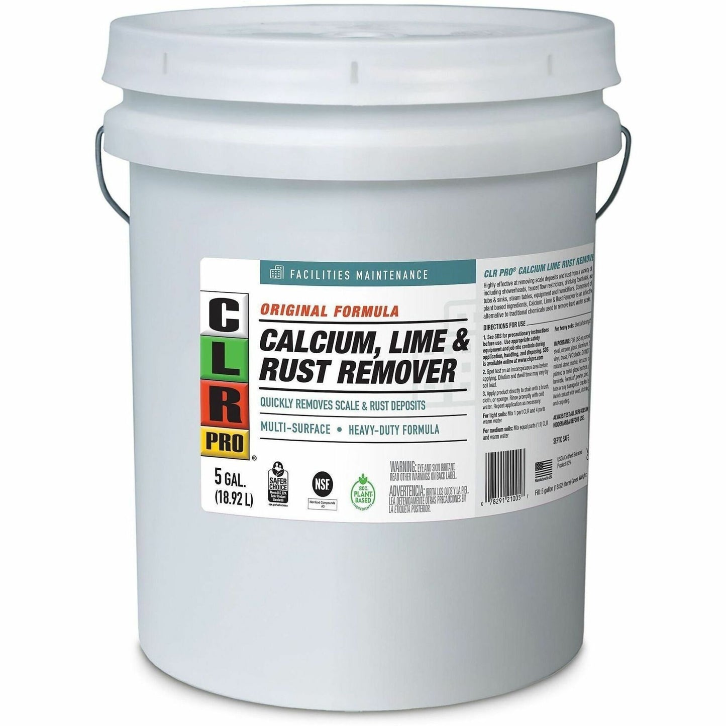 CLR Pro Calcium Lime and Rust Remover, 640 fl oz, Acidic Scent (JELFMCLR5PRO)